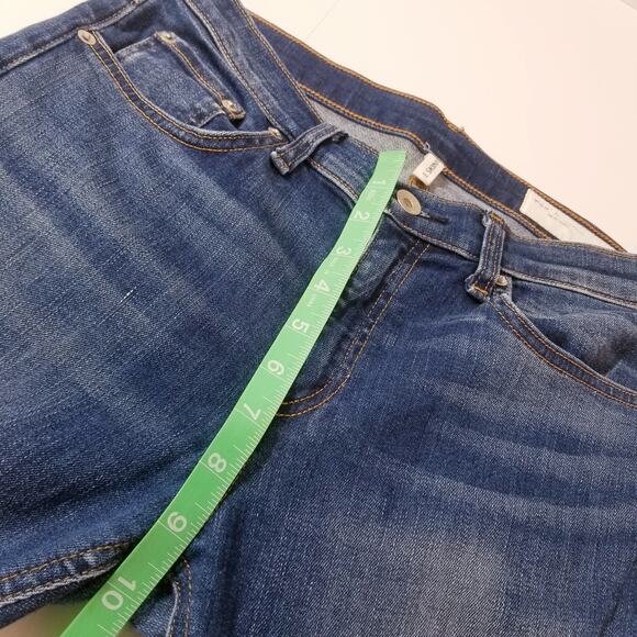 Rag & Bone Women size 27 Ankle Skinny Jeans Frayed Hem Blue Denim - Picture 7 of 13